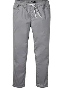 Strečové kalhoty bez zapínání,  Regular Fit, Straight, bonprix