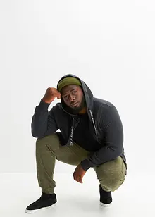 Rozepínací mikina s kapucí, z čisté organické bavlny, bonprix