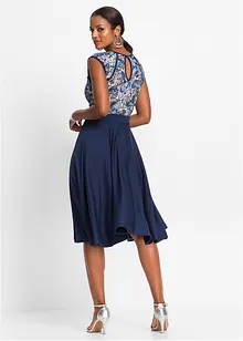 Midi šaty s krajkou, bonprix