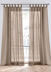 Záclona z lehkého voálu (2 ks v balení), bonprix