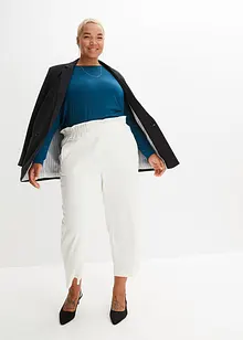 Tričko s dlouhým rukávem z měkké směsi s viskózou, bonprix