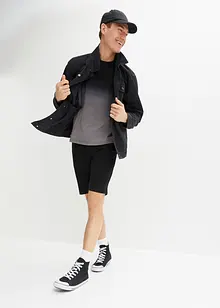 Tričko a teplákové bermudy (2dílná souprava), z čisté bavlny, bonprix