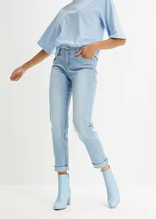 Strečové džíny Straight Mid Waist, bonprix