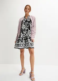 Tunikové šaty ze splývavé viskózy, bonprix