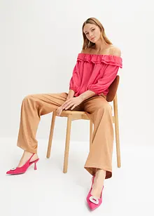 Carmen halenka z recyklovaného polyesteru, bonprix