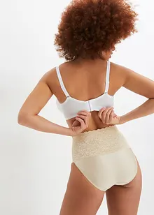 Podprsenka s kosticemi a jemnou krajkou (2 ks v balení), bonprix