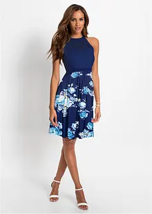 Žerzejové šaty s krajkou, bonprix