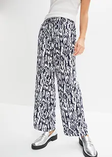 Kalhoty bez zapínání, ze splývavé viskózy, bonprix