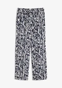 Kalhoty bez zapínání, ze splývavé viskózy, bonprix