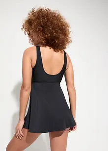 Stahovací koupací šaty, lehký tvarující efekt, bonprix