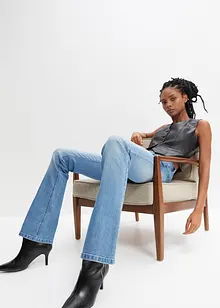 Strečové džíny Flared, Mid Waist, bonprix