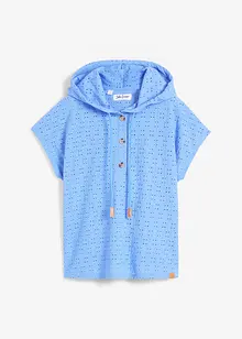 Henley triko s kapucí, bonprix