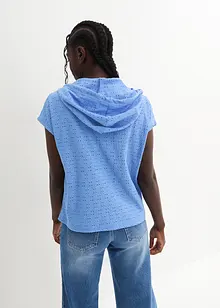 Henley triko s kapucí, bonprix