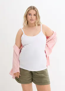 Těhotenský a kojicí top z organické bavlny (2 ks v balení), bonprix