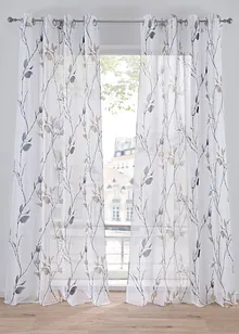 Záclona s recyklovaným polyesterem (1 ks), bonprix