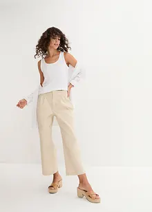 Džíny Wide Leg, High Waist s pohodlným pasem, bonprix