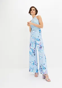 Jumpsuit s ramínkem kolem krku, bonprix