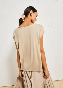 Oversize tričko ze splývavé viskózy, bonprix