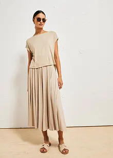 Oversize tričko ze splývavé viskózy, bonprix