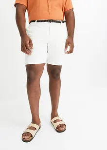 Chino bermudy s páskem Regular Fit, bpc bonprix collection