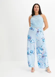 Jumpsuit s ramínkem kolem krku, bonprix