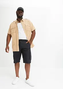 Cargo bermudy s páskem, Regular Fit, bonprix