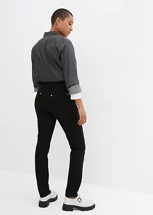 Džíny Slim Fit, Mid Waist, s pohodlnou pasovkou, bonprix