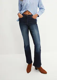 Strečové džíny Bootcut, Mid Waist, bonprix