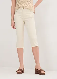 Capri džíny, Mid Waist, Slim Fit, bonprix