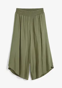 Kalhoty Culotte, délka k lýtkům, z udržitelné viskózy, bonprix