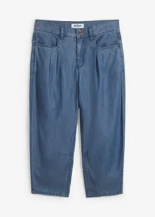 3/4 džíny, středně vysoký pas, Wide Leg, John Baner JEANSWEAR