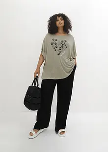 Triko ze splývavé viskózy, bonprix