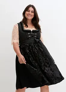 Dirndl se zástěrou s pajetkami, bonprix