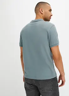 Polo tričko z bavlny, Slim Fit, krátký rukáv, bonprix