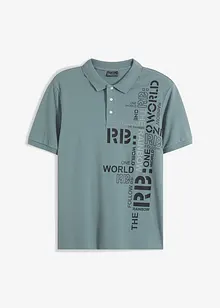 Polo tričko z bavlny, Slim Fit, krátký rukáv, bonprix