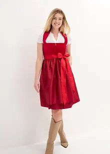 Kroj Dirndl se sametem, v délce midi (2dílná souprava), bonprix