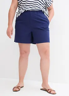 Šortky High Waist z kepru, bonprix