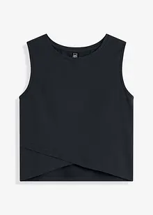 Crop top ze strečové bavlny, bonprix