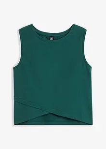 Crop top ze strečové bavlny, bonprix