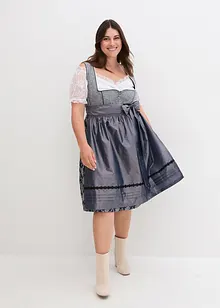 Kroj Dirndl s žakárem a zástěrou (2dílná souprava), bonprix