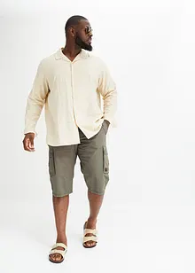 Cargo bermudy z čisté bavlny, Regular Fit, bonprix