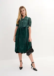 Kroj Dirndl s vyšívanou zástěrou (2dílná souprava), bonprix