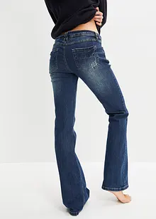 Strečové džíny do zvonu, Low Waist, bonprix