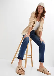 Zkrácené džíny Skinny, Low Waist, bonprix