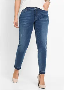Zkrácené džíny Skinny, Low Waist, bonprix