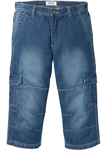 3/4 cargo džíny Regular Fit, Straight, bonprix