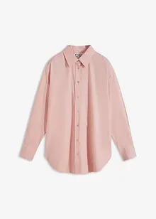 Oversized košile s knoflíkovou lištou, z čisté bavlny, bonprix