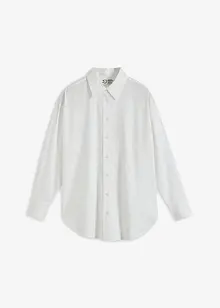 Oversized košile s knoflíkovou lištou, z čisté bavlny, bonprix