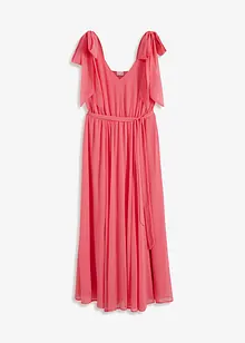 Šifonové šaty s ozdobnými mašličkami, bonprix