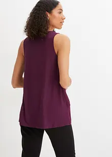 Top se zipem, z udržitelné viskózy, bonprix